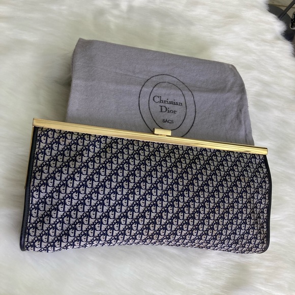 Auth Vintage Dior Clutch >NO DUST BAG - Picture 4 of 16